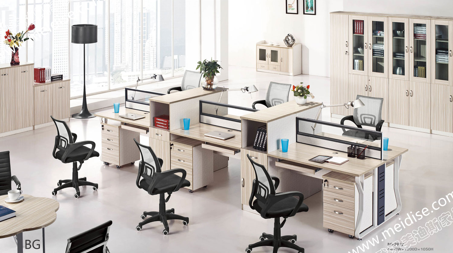 屏風辦公桌-武漢辦公家具廠 屏風辦公桌-武漢辦公家具廠